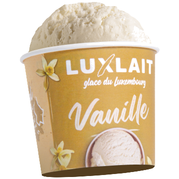 Pot de glace Vanille Luxlait