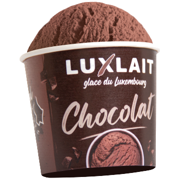 Pot de glace Chocolat Luxlait