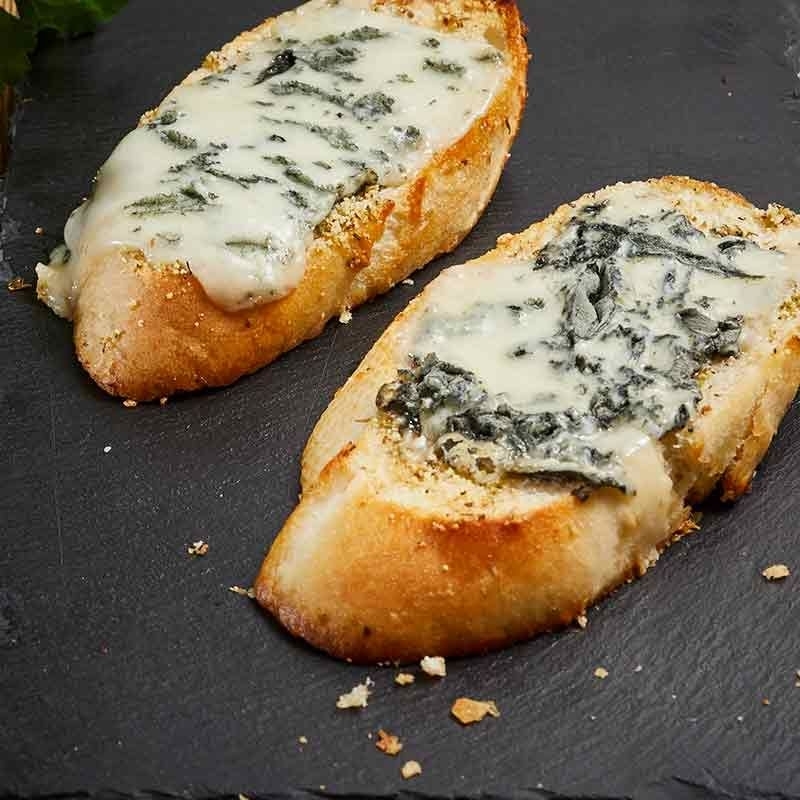 Knoblauchbrot Gorgonzola