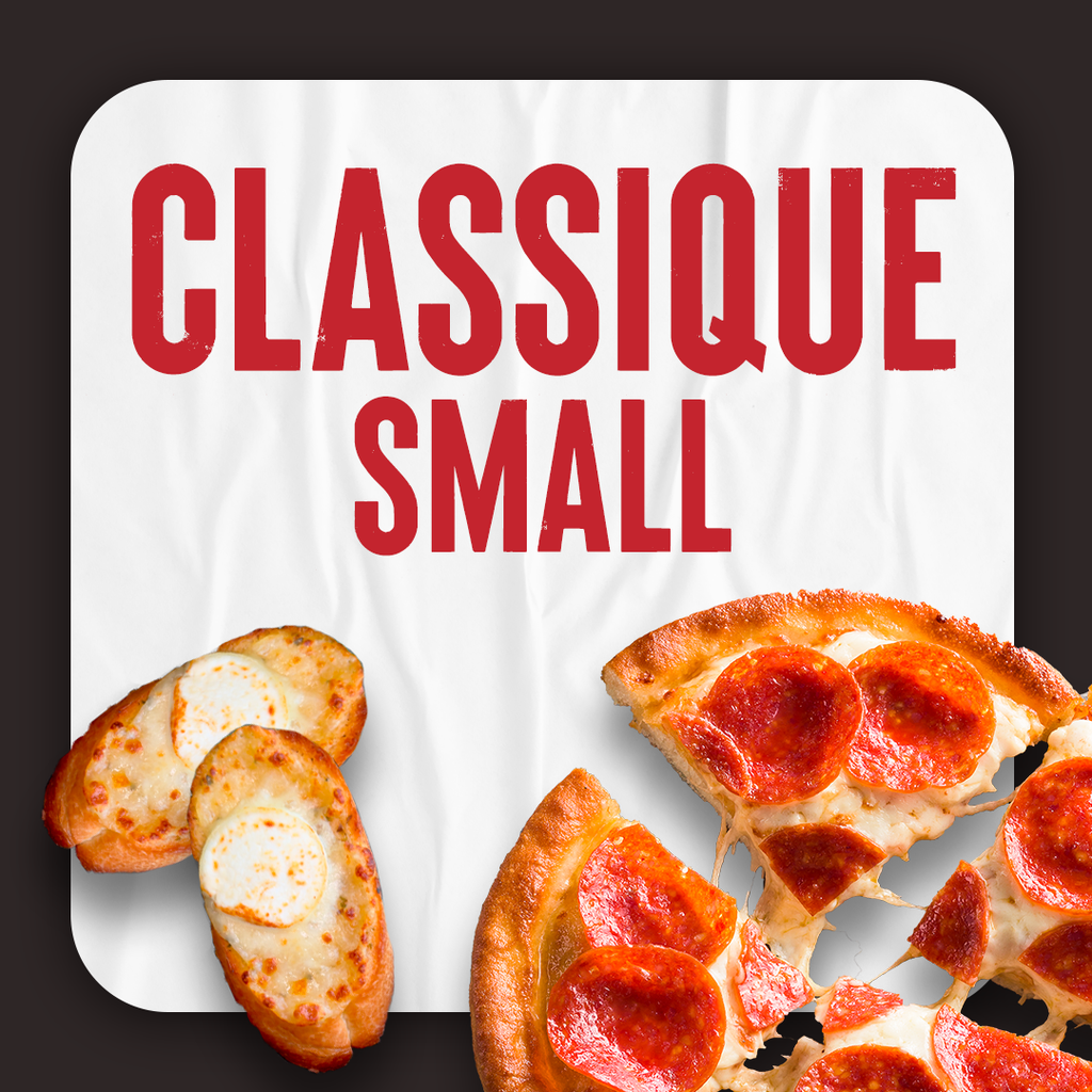 Classic Menu - Small Pizza