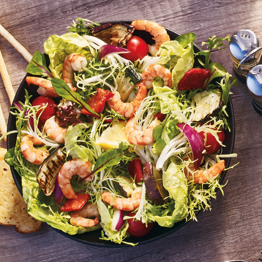 Scampi salad